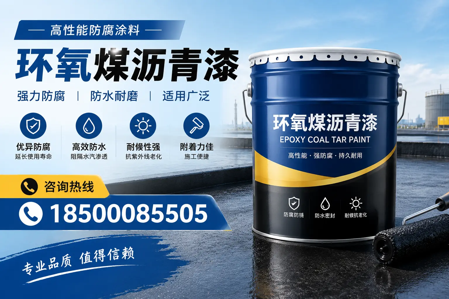 环氧煤沥青漆的主要成分与功能，昌吉用户深度了解